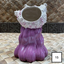 Critterosity's Floral Tiki Goddess Tiki Mug - Purple - Limited Spring Edition - Whoopsies! - Ready to Ship!