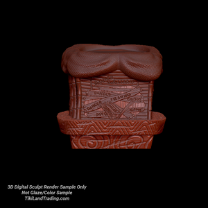 Tiki tOny's Skipper's Bote Tiki Mug - Ready to Ship!